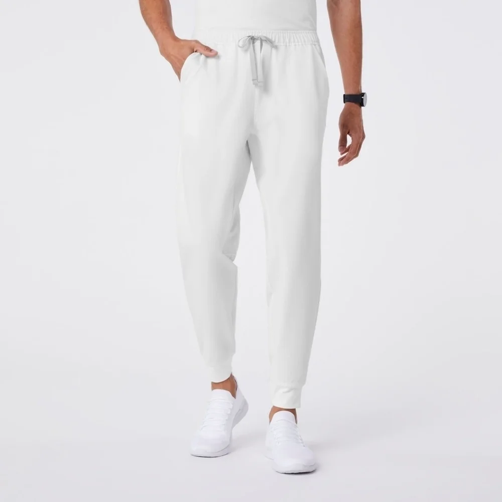 Figs Tansen Jogger Scrub Pants new orbit white joggers SZ MEDIUM SHORT